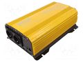 Converter: DC/AC; 1000W; Uout: 230VAC; 11÷15VDC; Ppeak: 1500W; 12V VOLT POLSKA SINUS-P-1500-12V