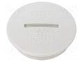 Stopper; M32; 1.5; polystyrene; light grey; 8mm OBO BETTERMANN OBO-2033021