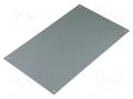 Front panel; aluminium; W: 150mm; L: 250mm; CARDMASTER FIBOX FP25/22