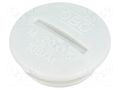 Stopper; M20; 1.5; polystyrene; light grey; 6mm OBO BETTERMANN OBO-2033011