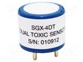 Sensor: gas; hydrogen sulfide (H2S),carbon monoxide (CO) AMPHENOL SGX SENSORTECH SGX-4DT