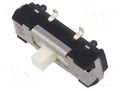 Switch: slide; Pos: 3; SP3T; 0.2A/12VDC; ON-ON-ON; SMT; -40÷85°C Nidec Copal Electronics CL-SB-13B-01