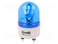 Signaller: lighting; rotating light; blue; S80; 24VDC; IP44; 310mA QLIGHT S80R-24-B