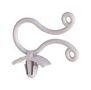 TWIST LOCK CABLE TIE, L-33.3MM, NATURAL SKLO-550-01