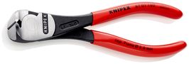KNIPEX 67 01 160 High Leverage End Cutting Nipper plastic coated black atramentized 160 mm 67 01 160 4003773040620