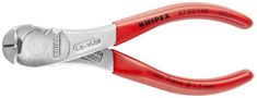 KNIPEX 67 03 140 High Leverage End Cutting Nipper with plastic coating chrome-plated 145 mm 67 03 140 4003773090007