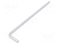 Wrench; hex key,spherical; HEX 6mm; Overall len: 184mm WIHA WIHA.01402