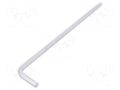 Wrench; hex key,spherical; HEX 6mm; Overall len: 184mm WIHA WIHA.01402