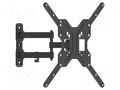 LCD/LED holder; black; tiltable; 30kg LOGILINK PC-BP0016