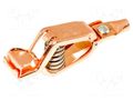 Crocodile clip; 100A; Grip capac: max.27mm; Overall len: 109mm MUELLER ELECTRIC BU-21CPN