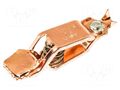 Crocodile clip; 40A; Grip capac: max.15mm; Overall len: 62mm MUELLER ELECTRIC BU-27C