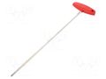 Wrench; hex key; HEX 5mm; Overall len: 382mm; Kind of handle: T WIHA WIHA.00919