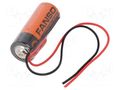 Battery: lithium; 18505; 3.6V; 3500mAh; Body dim: Ø18.5x50.5mm FANSO FANSO-ER18505M/PR