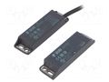 Safety switch: magnetic; SR-B; NC x2 + NO; IP67; plastic; -20÷80°C PIZZATO ELETTRICA SRBD41AN2-B02F