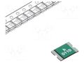 Fuse: PTC polymer; 1.25A; Imax: 100A; SMD; 0ZCG; 1812 BEL FUSE 0ZCG0110FF2C