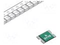 Fuse: PTC polymer; 1.25A; Imax: 100A; SMD; 0ZCG; 1812 BEL FUSE 0ZCG0110FF2C