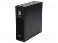 Power supply: UPS; 1.2kW; 1.5kVA; 230V; 440x410x132mm; 9Ah; 8h; RACK IPS RTS-LI-1K5-3U-LCD