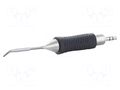 Tip; bent chisel; 0.8x0.4mm; for  soldering iron; 40W WELLER WEL.RTM-008SX