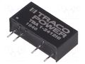 Converter: DC/DC; 1W; Uin: 21.6÷26.4VDC; Uout: 12VDC; Iout: 84mA TRACO POWER TBA1-2412HI