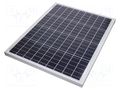 Photovoltaic cell; polycrystalline silicon; 610x510x30mm; 50W CELLEVIA POWER CL-SM50P