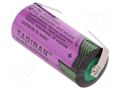 Battery: lithium (LTC); 2/3AA,2/3R6; 3.6V; 1500mAh; Ø14.7x33.5mm TADIRAN SL-761T