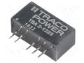 Converter: DC/DC; 2W; Uin: 10.8÷13.2VDC; Uout: 15VDC; Uout2: -15VDC TRACO POWER TBA2-1223