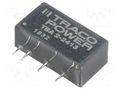 Converter: DC/DC; 2W; Uin: 21.6÷26.4VDC; Uout: 15VDC; Iout: 130mA TRACO POWER TBA2-2413