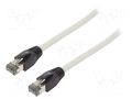 Patch cord; RJ45 plug,both sides; S/FTP; Cat 8.1; stranded; Cu LOGILINK CQ8092S