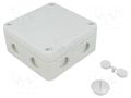 Enclosure: junction box; X: 110mm; Y: 110mm; Z: 51mm; IP67; B 9/T OBO BETTERMANN OBO-2001853