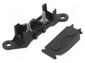 Fuse holder with cover; 40mm; screw,push-in; Leads: M5 screws MTA MTA-0X01499