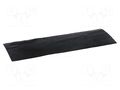 Electrically conductive rubber; black; W: 50mm; L: 150mm AG TERMOPASTY CONDRUB-50-150