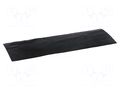 Electrically conductive rubber; black; W: 50mm; L: 150mm AG TERMOPASTY CONDRUB-50-150