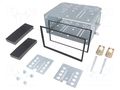 Radio frame; Nissan; 2 DIN; black COMPOTECH RAM-40.472