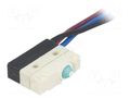 Microswitch SNAP ACTION; 3A/250VAC; without lever; SPDT; ON-(ON) Marquardt 1048.1102
