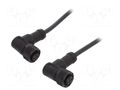 Cable: for sensors/automation; PIN: 5; with plastic nut; plug; 60V AMPHENOL LTW MSBP05FRSBPFRSB001