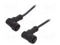 Cable: for sensors/automation; M12; PIN: 5; with plastic nut; plug AMPHENOL LTW MSBP05FRSBPFRSB001