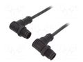 Cable: for sensors/automation; PIN: 5; with plastic nut; plug; 60V AMPHENOL LTW MSBP05MRSBPMRSB001