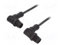 Cable: for sensors/automation; PIN: 5; with plastic nut; plug; 60V AMPHENOL LTW MSBP05MRSBPMRSB001