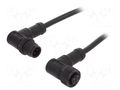 Cable: for sensors/automation; PIN: 4; with plastic nut; plug AMPHENOL LTW MSDP04MRSDPFRSD001