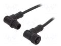Cable: for sensors/automation; PIN: 4; with plastic nut; plug AMPHENOL LTW MSDP04MRSDPFRSD001