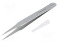 Tweezers; 120mm; Blades: narrowed; Blade tip shape: sharp LINDSTRÖM SA.TL2-SA-SL