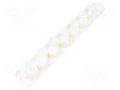 Multigate grommet; elastomer thermoplastic TPE; white; IP30; HTP HT HI TECH POLYMERS HTP-14-TPE