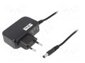 Power supply: switching; mains,plug-in; 5VDC; 3A; 15W; Out: 5,5/2,5 CELLEVIA POWER CLW-1505-W2E-ER25