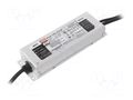 Power supply: switching; LED; 95.76W; 42VDC; 1.14÷2.28A; IP65; 90% MEAN WELL ELG-100-42AB