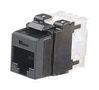 RJ45 CONN, JACK, 8P8C, CAT5E, GREY NKP5E88MIG