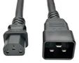 POWER CORD, IEC C13-IEC C20, 1M, 15A P032-003