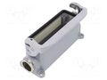 Enclosure for connectors: HDC; size 24; Locking: with latch; M25 WIELAND 71.331.2435.0