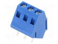 Connector: PCB terminal block; terminal; 10A; 250V; angled 35° ECE ETB15030B000S
