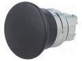 Switch: push-button; 22mm; Stabl.pos: 1; black; none; IP66; mushroom SCHNEIDER ELECTRIC ZB4BC2
