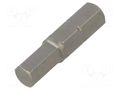 Screwdriver bit; hex key; HEX 5,5mm; Overall len: 25mm; STANDARD WIHA WIHA.39875